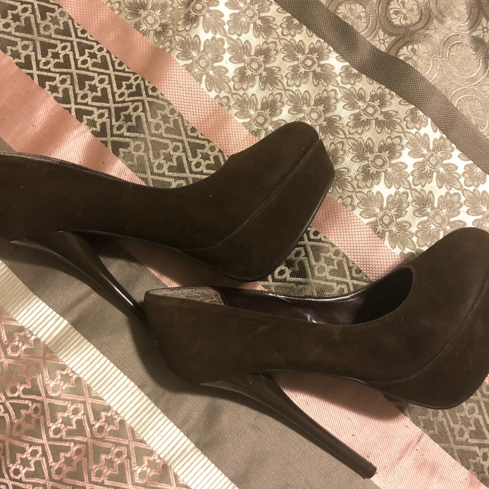 Women high heels lightly worn